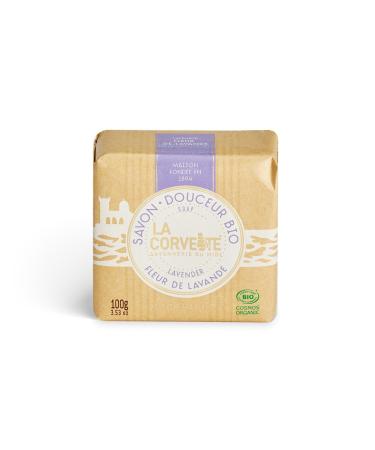 La Corvette Organic Lavender Soap Bar - Natural 100g | Eco-Friendly Skincare - Buy Online on GoSupps.com