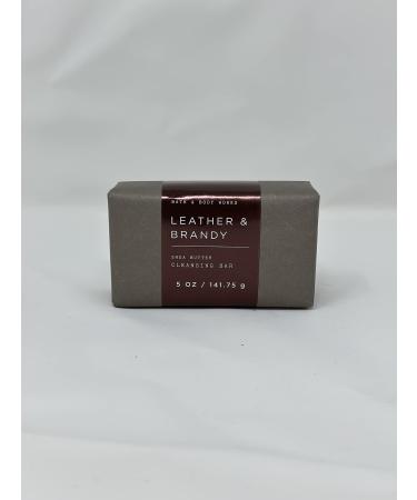 Leather & Brandy Shea Butter Cleansing Bar 5 oz/ 141.75 g