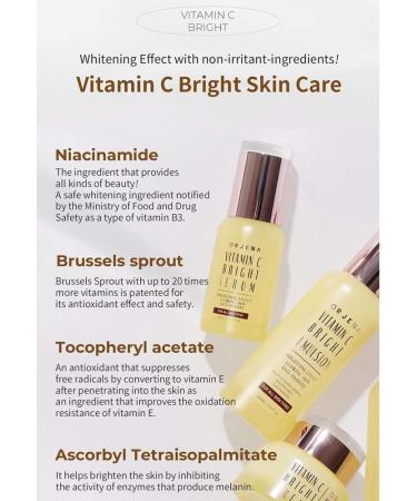 ORJENA Vitamin C Bright Facial Toner - Buy Online on GoSupps.com
