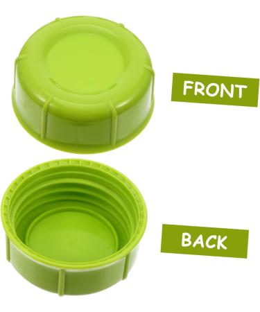 BESTonZON 30 Pcs Baby Bottle Seal Cap Soda Bottle Caps Organiser Waterproof Narrow Neck Glass Bottle Lid Flow Bottles Replacement Travel Caps Women Feeding Bottle Food Grade Pp Mother Kettle Greenx3pcs 4.3x4.3x1.5cmx3pcs - Buy Online on GoSupps.com