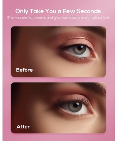 Rechargeable Heated Eyelash Curler - Compact Electric Lash Curler for Perfect Lasting Lashes in Minutes | Travel-Friendly & Battery-Free - Buy Online on GoSupps.com