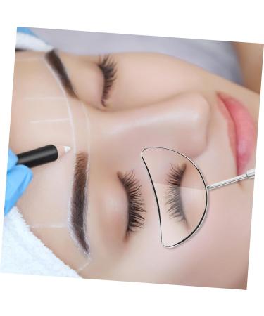 DOITOOL Handheld Makeup Mirror - Crescent Moon Eyelash Tool for Beauty & Lash Extensions - Stainless Steel Cosmetic Mirror - Buy Online on GoSupps.com