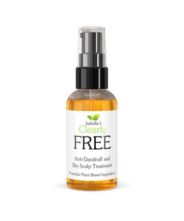 Isabella s Clearly FREE Best Natural Anti Dandruff Oil Itch Relief for Dry Itchy Flaking Scalp with Jojoba Cedarwood Manuka Tea Tree Oils. 60 ml (Pack of 1) - Buy Online on GoSupps.com