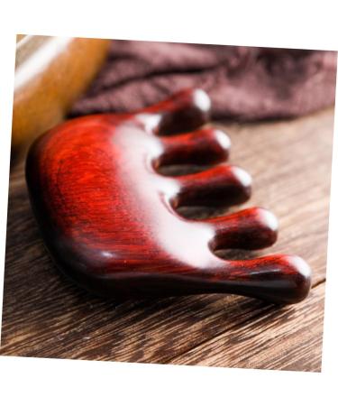 Magiclulu Wooden Massage Comb - Scalp Massager & Hair Comb for Improved Circulation | International Shipping Available - Buy Online on GoSupps.com