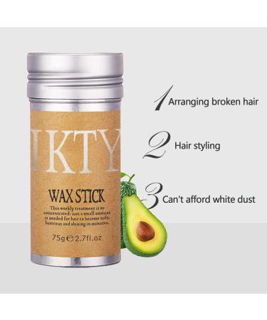 Hair Wax Stick Hair Styling Wax for Straight Wigs Non-Greasy Hair Styling Oil Stick for Men and Women Hair Edge Control Stick Moisturizing Styling Finishing 2.7 Oz - Buy Online on GoSupps.com