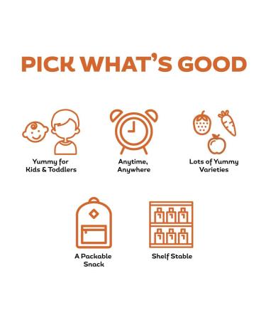 Buddy Fruits Pure Blended Fruit To Go 36PK | Apple, Mango, Banana & Passion Fruit Applesauce | Non GMO, Vegan, Gluten Free | 100% Real Fruit | No Sugar, No Preservatives | Kosher Certified | 3.2oz Pouch - Buy Online on GoSupps.com