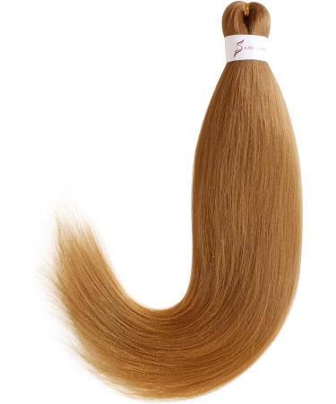 Xtrend 8 Packs 30 Inch EZ Braiding Hair Extensions Pre Stretched for Box Braids Yaki Straight Hair Kanekalon Fiber Pre Stretched Crochet Braiding Hair Extension 27# 30 Inch (Pack of 8) 27# - Buy Online on GoSupps.com