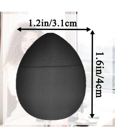 6 Piece Finger Powder Puff Set for Flawless Foundation Application - Black & White - Buy Online on GoSupps.com