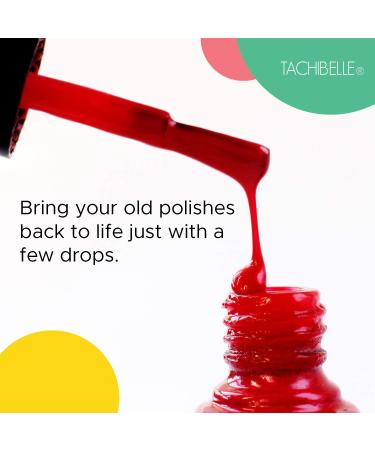 Tachibelle Nail Polish Thinner - Revive Old Polishes - Refill Kit 4 oz & 0.5 oz - Buy Online on GoSupps.com
