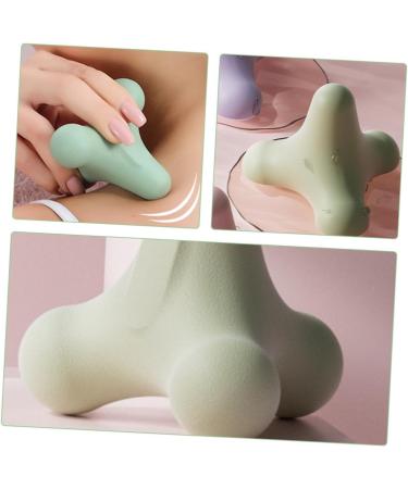 Clispeed Deep Tissue Massage Ball - Spiky Lacrosse Balls for Pain Relief Fitness & Yoga - Perfect Manual Massage Tool (Green 7.5cm) - Buy Online on GoSupps.com