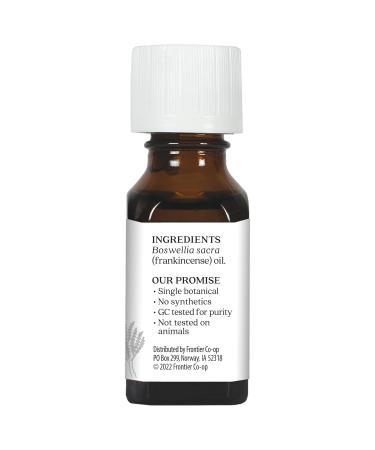 Aura Cacia Essential Oil, Meditative Frankincense, 0.5 Fluid Ounce, Packaging May Vary Frankincense 0.5 Fl Oz (Pack of 1) - Buy Online on GoSupps.com
