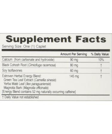 Estroven Maximum Strength - 120 Caplets | Support for Menopause Symptoms - Buy Online on GoSupps.com