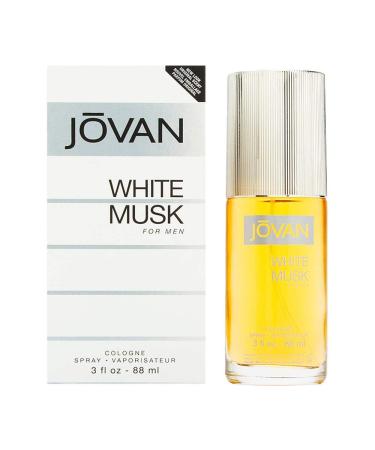 Jovan White Musk by Jovan for Men - 3 Ounce EDC Spray White Musk EDC 3 Fl Oz (Pack of 1)