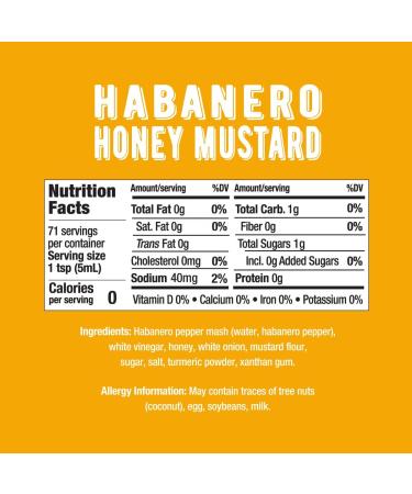MELINDA'S HABANERO HONEY MUSTARD SAUCE - Buy Online on GoSupps.com