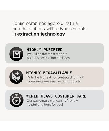 Toniiq Ultra High Purity Hyaluronic Acid with Vitamin C - 180 Capsules for Skin Hydration & Health - Buy Online on GoSupps.com
