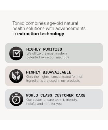 Toniiq NMN Supplement 1200mg - Third Party Tested Stabilized Capsules - 98% Highly Purified for NAD + - 60 Capsules Nicotinamide Mononucleotide Booster Supplement 60 Count (Pack of 1) NMN 1200mg - Buy Online on GoSupps.com