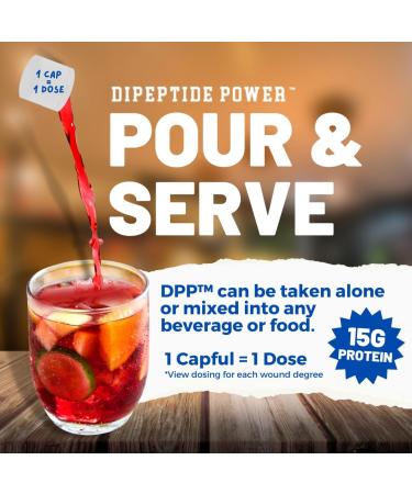 Nutritional Designs DPP Dipeptide Liquid Collagen & Whey Protein Supplement - Sugar-Free Wound-Healing Healthy Skin & Hair Watermelon Flavor 32 Fl Oz - Buy Online on GoSupps.com