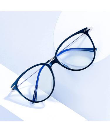 Interpring TR90 Blue Light Filtering Reading Glasses for Men & Women - Lightweight Anti-Blue Computer Glasses with Spring Hinge - Stylish & Comfortable Design - Buy Online on GoSupps.com