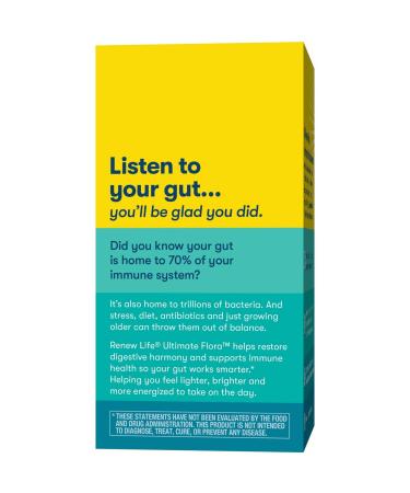 Renew Life Adult Probiotic - Ultimate Flora Probiotic Extra Care Probiotic Supplement - 200 billion - 7 Day Program 7 Packets (Packaging May Vary) - Buy Online on GoSupps.com