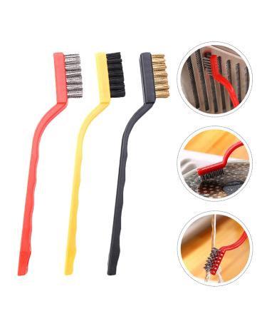 Iplusmile 3-St Rust Brush Set - Rustproof Steel & Copper Wire Detailing Brushes for Auto & Metal Cleaning - Buy Online on GoSupps.com