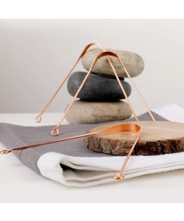 HealthAndYoga(TM) qSwipe Lite Copper Tongue Cleaner - Gift Wrapped for Exquisite Oral Health - Buy Online on GoSupps.com