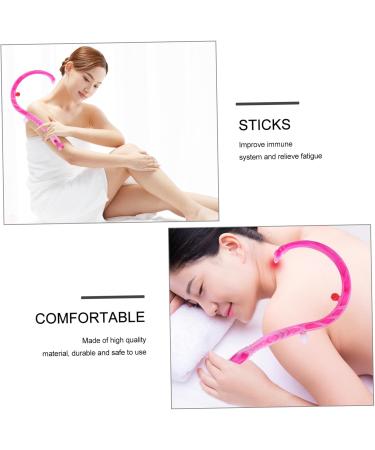 Frcolor 2-in-1 Back & Shoulder Massage Device Self Muscle Trigger Point Massager for Fibromyalgia Relief - Buy Online on GoSupps.com
