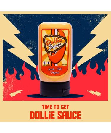 Dollie Sauce Original - Garlic Chili Dutch BBQ Sauce for Burgers Sandwiches & Fries | 300ml - Buy Internationally - Buy Online on GoSupps.com