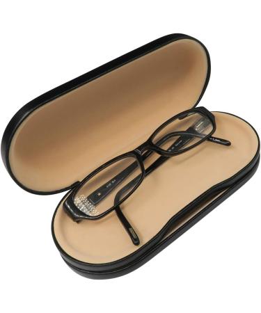 Evelots Double-Sided Contact Lens Case with Mirror - Rigid Outside Soft Inside - Travel Essential - Black - Buy Online on GoSupps.com