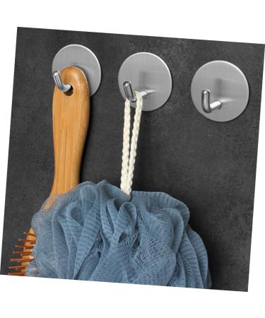 Alipis 5pcs Hook Wall Hanging Keyboard Slider Brackets Hangers for Bathroom Coat Hanger Stainless Steel - Buy Online on GoSupps.com