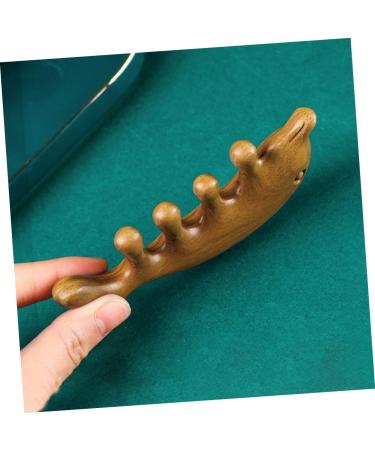 MAGICLULU Wooden Massage Comb - Scalp & Hairdressing Tool for Relaxation and Healthy Hair - Buy Online on GoSupps.com