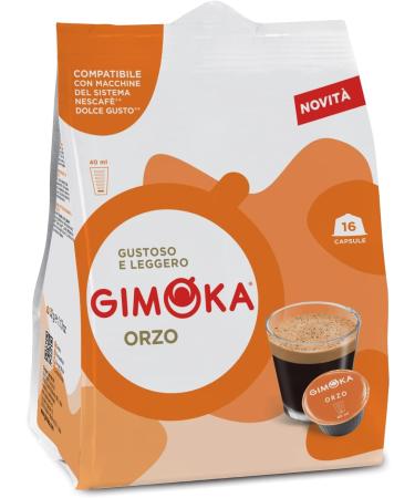 Gimoka - Compatible For Nescaf - Dolce Gusto - 96 Capsules - ASSORTED SOLUBLE Flavor - Made In Italy - 6 Packs Of 16 Capsules - Buy Online on GoSupps.com