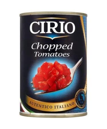 2 x Cirio Chopped Tomatoes 12 x 400g - Buy Online on GoSupps.com