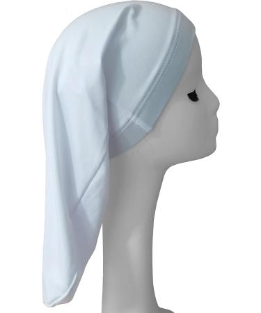 Dreadlock Sleep Caps for Long Dreads - Spandex Loc Bonnet in Black, White, and Burgundy - Jumbo Hair Covers for Women and Men - Buy Online on GoSupps.com