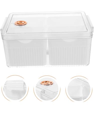 GLEAVI Kitchen Spice Storage Box Refrigerator Plastic Fruit Canisters Sealing Storage Holder Seasoning Box - Buy Online on GoSupps.com