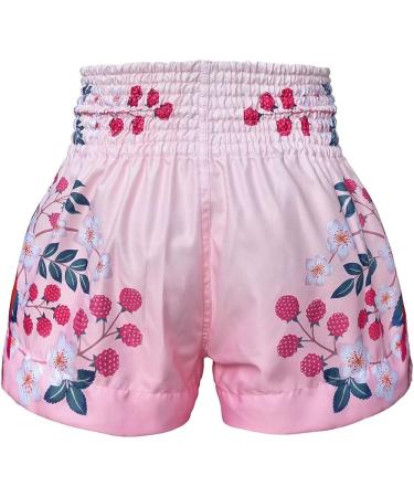Tuff Sport Muay Thai Boxing Shorts Trunks - Large Multicolor | Martial Arts Training Gym Clothing - Buy Online on GoSupps.com
