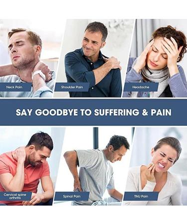 Japagzy Neck Massage Device - Pain Relief Neck Stretcher & Cervical Traction Pillow for Tension Relief | Relax Your Neck & Shoulders - Pink 30.5*11*5.5 - Buy Online on GoSupps.com