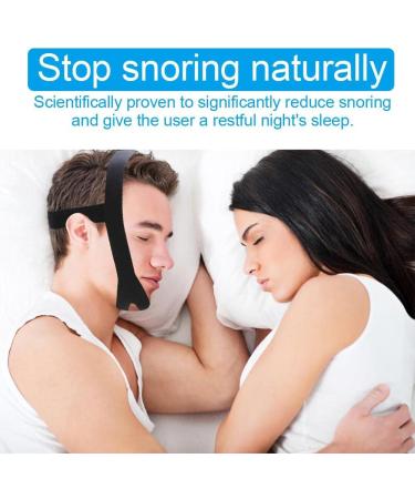 AYNEFY Anti Snoring Strap - Snore Relief Chin Jaw Support Belt - Buy Online on GoSupps.com