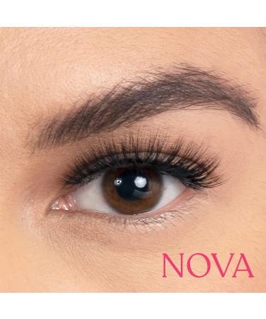 Silly George LinerBond Lash System | SuperNatural Nova Starter Kit with Clear LinerBond Adhesive Eyeliner and Natural Look Lashes - Buy Online on GoSupps.com