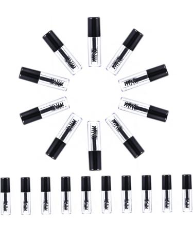 DECHOUS 100 Pcs Empty Eyelashes Lip Oil for Eyelashes and Eyebrows Cream Bottle Miss Blackx5pcs 5x1.1cmx5pcs - Buy Online on GoSupps.com