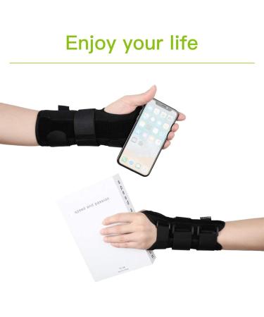 Carpal Tunnel Wrist Brace Wrist Braces Adjustable Wrist Support with Splint for Men and Women Wrist Splint for Left Hands Thumb Brace with Syndrome Pain Relief and Wrist Pain Right Hand S right hand S - Buy Online on GoSupps.com