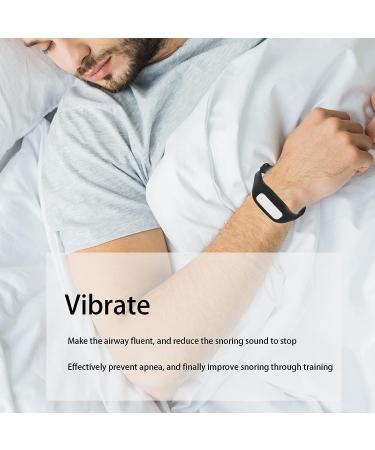 Anti Snoring Sleep Bracelet | USB Charging | Intelligent Micro Band | Adjustable Wristband (Black) - Buy Online on GoSupps.com