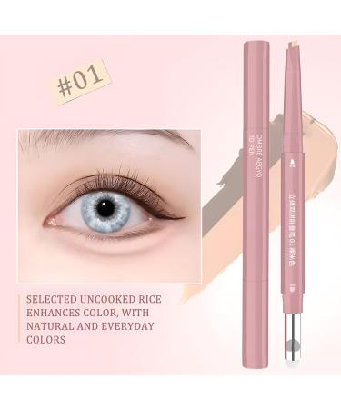  Weqizuerqi Concealer Makeup Pencil - Double Ended Eye Highlighter Pen 2.5g Long-Lasting Face Makeup Natural Radiance - Perfect for Evenings Weddings Travel Dates - Buy Online on GoSupps.com