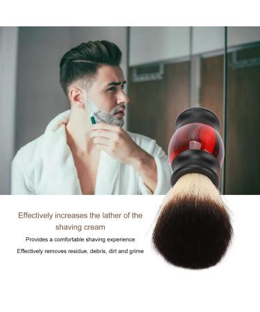 Men's Shaving Brush - Soft Bristles & Comfortable Handle for Easy Residue Removal | Premium Beard Brush for Smooth Shaving - Buy Online on GoSupps.com