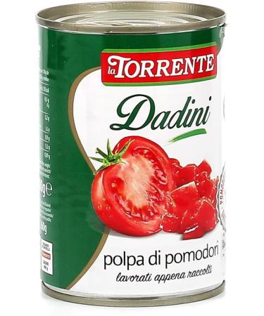 24 x La Torrente Polpa di Pomodori Dadini Tomato paste with tomato sauce in Italy 400g - Buy Online on GoSupps.com