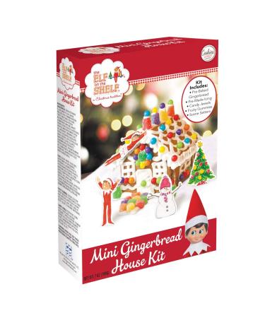 Mini Elf on the Shelf Gingerbread House Kit by Cookies United