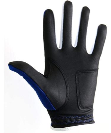 Junior Kids Golf Gloves 2 Pack | Left Hand | Age 4-11 | Small (Age 2-4) | White Blue Red Yellow | Dura Feel | Extra Value | Boys Girls Youth Toddler - Buy Online on GoSupps.com