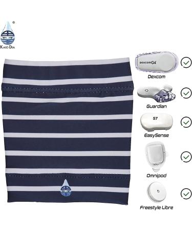 Dia Band - Glucose Sensor Protection Bracelet for Freestyle Libre Medtronic Dexcom & Omnipod | Comfortable & Reusable Diabetic Solution (L 29-32 cm) - Buy Online on GoSupps.com