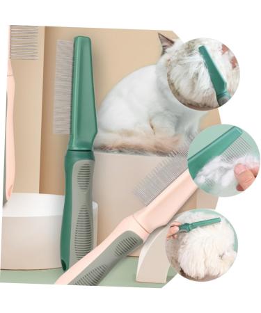 Mikinona Peigne de Toilettage pour Animaux Peigne M tallique Dents Fines avec Poign e pour limination des Poils et D m lage Outil Pratique pour Toilettage - Buy Online on GoSupps.com