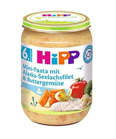 Buy Hipp Carrots & Corn with Bio-Calf and Mini-Pasta with Alaska Seel Axle Fillet - 6 Pack Bundle (6 x 190g) - International Shipping Available - Buy Online on GoSupps.com