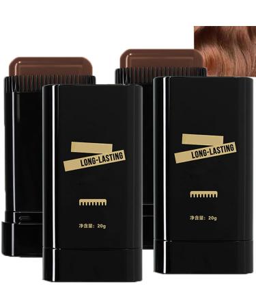 Safe and Convenient Comb Hair Dye, Gotysles Hair Dye, Convenient Hair Concealer, Convenient Comb Hair Dye for Quick Touch-ups (Coffee)